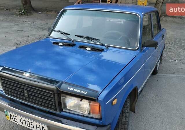 Синий ВАЗ 2107, объемом двигателя 1.5 л и пробегом 147 тыс. км за 1400 $, фото 1 на Automoto.ua