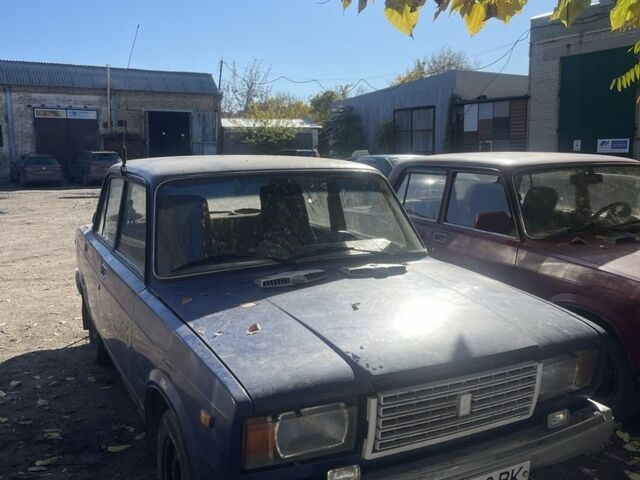 Синій ВАЗ 2107, об'ємом двигуна 1.6 л та пробігом 200 тис. км за 357 $, фото 1 на Automoto.ua