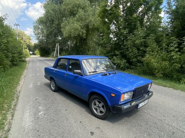 Синій ВАЗ 2107, об'ємом двигуна 1.5 л та пробігом 160 тис. км за 1000 $, фото 1 на Automoto.ua
