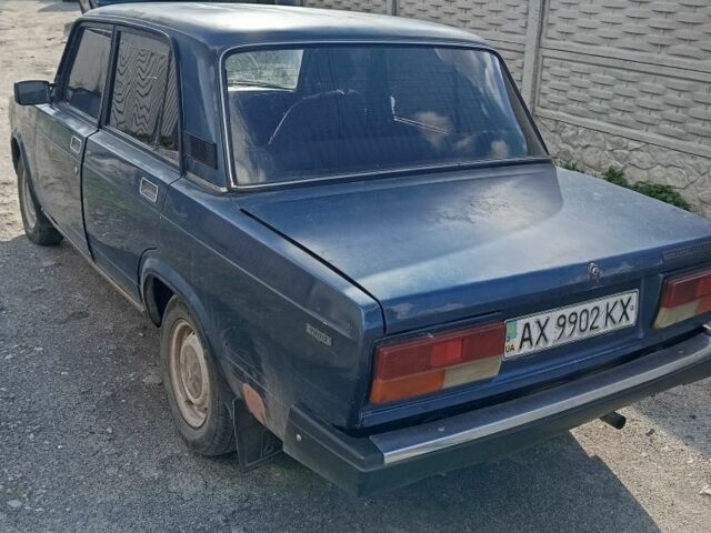 Синий ВАЗ 2107, объемом двигателя 0 л и пробегом 200 тыс. км за 507 $, фото 1 на Automoto.ua