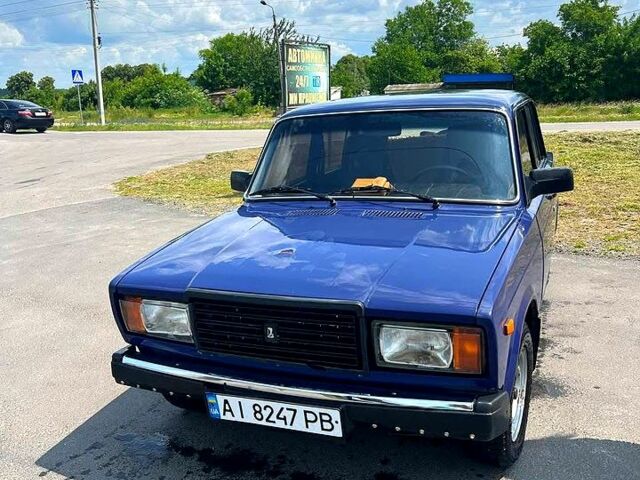 Синий ВАЗ 2107, объемом двигателя 1.5 л и пробегом 100 тыс. км за 1300 $, фото 1 на Automoto.ua