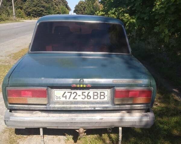 Синий ВАЗ 2107, объемом двигателя 1.6 л и пробегом 78 тыс. км за 1200 $, фото 1 на Automoto.ua