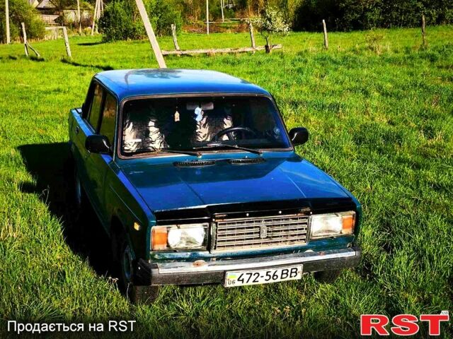 Синий ВАЗ 2107, объемом двигателя 1.2 л и пробегом 78 тыс. км за 1200 $, фото 1 на Automoto.ua