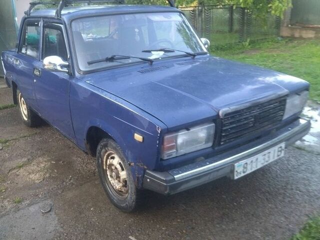 Синий ВАЗ 2107, объемом двигателя 1.3 л и пробегом 100 тыс. км за 222 $, фото 1 на Automoto.ua