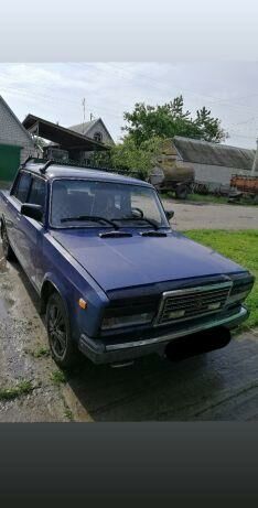 Синій ВАЗ 2107, об'ємом двигуна 1.6 л та пробігом 70 тис. км за 1400 $, фото 1 на Automoto.ua
