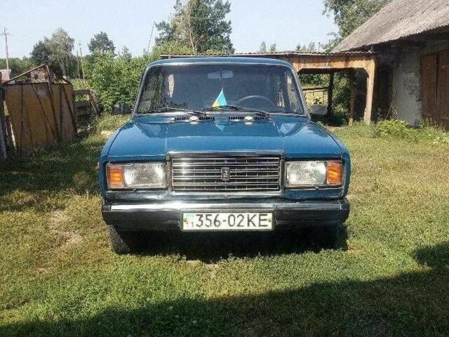 Синій ВАЗ 2107, об'ємом двигуна 1.5 л та пробігом 125 тис. км за 749 $, фото 1 на Automoto.ua