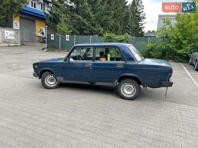 Синій ВАЗ 2107, об'ємом двигуна 1.5 л та пробігом 100 тис. км за 800 $, фото 1 на Automoto.ua