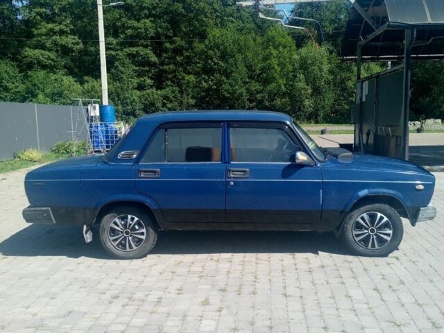 Синій ВАЗ 2107, об'ємом двигуна 1.5 л та пробігом 150 тис. км за 700 $, фото 1 на Automoto.ua