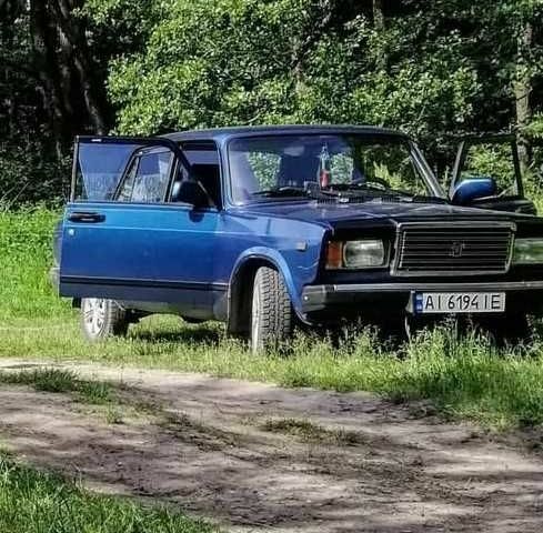 Синий ВАЗ 2107, объемом двигателя 1.5 л и пробегом 200 тыс. км за 268 $, фото 1 на Automoto.ua
