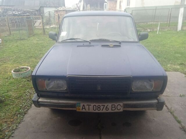 Синий ВАЗ 2107, объемом двигателя 0 л и пробегом 100 тыс. км за 450 $, фото 1 на Automoto.ua