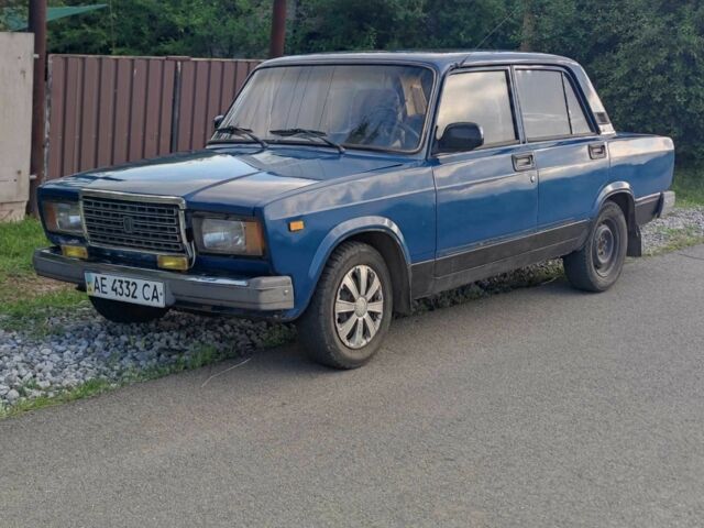 Синий ВАЗ 2107, объемом двигателя 0 л и пробегом 155 тыс. км за 968 $, фото 1 на Automoto.ua
