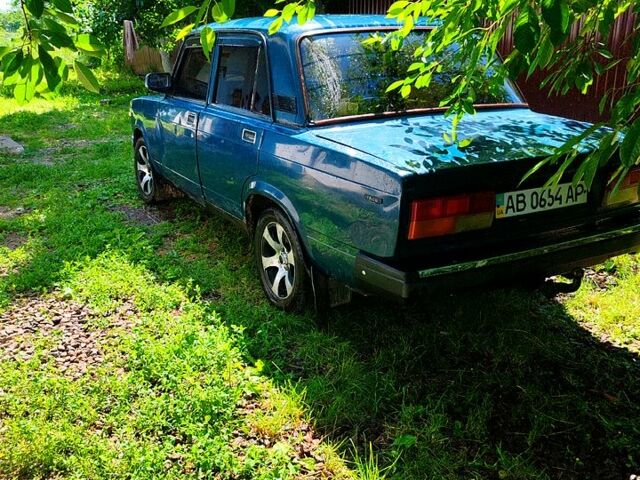 Синій ВАЗ 2107, об'ємом двигуна 1.3 л та пробігом 95 тис. км за 850 $, фото 1 на Automoto.ua