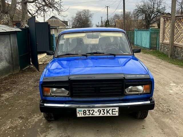 Синий ВАЗ 2107, объемом двигателя 1.5 л и пробегом 156 тыс. км за 850 $, фото 1 на Automoto.ua