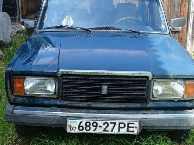 Синій ВАЗ 2107, об'ємом двигуна 1.5 л та пробігом 12 тис. км за 750 $, фото 1 на Automoto.ua