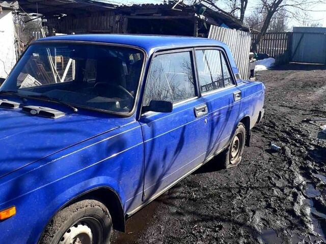Синій ВАЗ 2107, об'ємом двигуна 1.5 л та пробігом 70 тис. км за 680 $, фото 1 на Automoto.ua