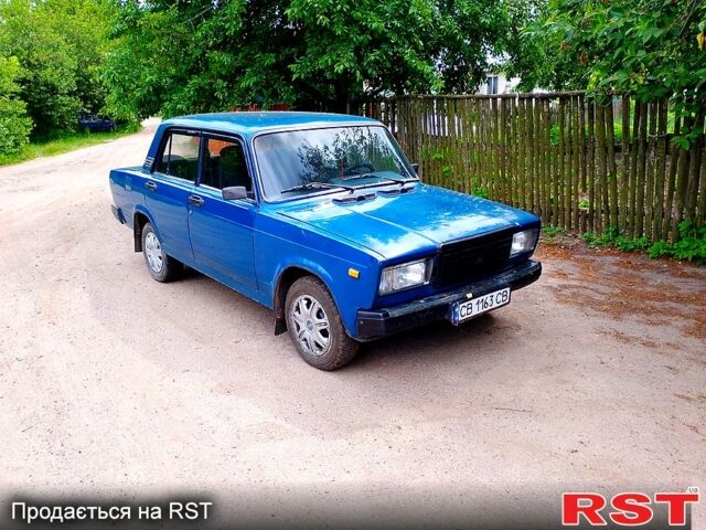 Синий ВАЗ 2107, объемом двигателя 1.5 л и пробегом 0 тыс. км за 1000 $, фото 1 на Automoto.ua