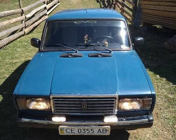 Синий ВАЗ 2107, объемом двигателя 0 л и пробегом 40 тыс. км за 1100 $, фото 1 на Automoto.ua