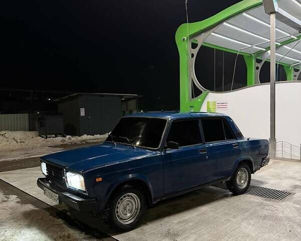 Синій ВАЗ 2107, об'ємом двигуна 1.5 л та пробігом 96 тис. км за 650 $, фото 1 на Automoto.ua