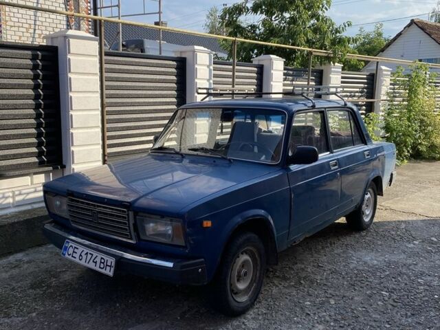 Синий ВАЗ 2107, объемом двигателя 1.6 л и пробегом 155 тыс. км за 936 $, фото 1 на Automoto.ua