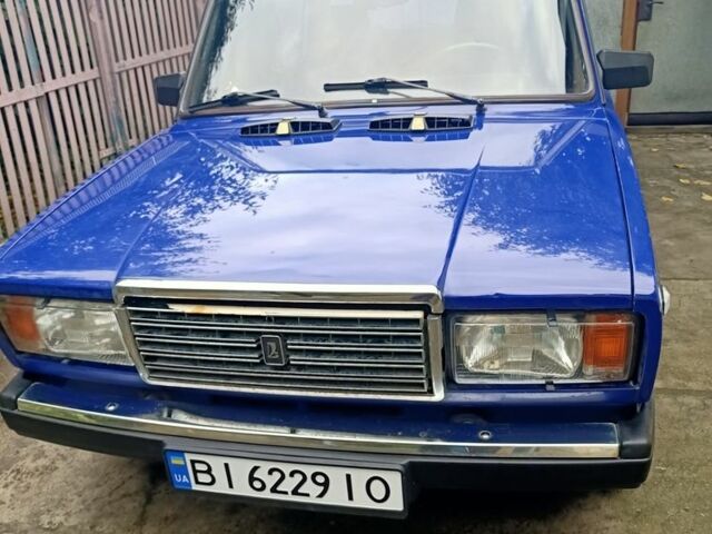 Синий ВАЗ 2107, объемом двигателя 1.5 л и пробегом 67 тыс. км за 2000 $, фото 1 на Automoto.ua
