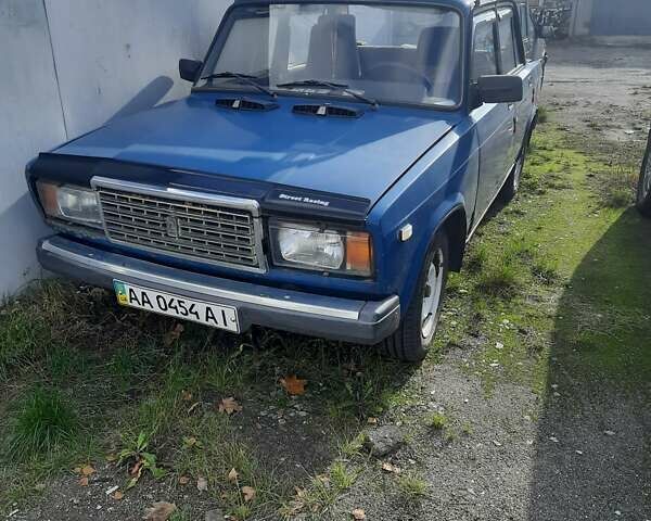 Синій ВАЗ 2107, об'ємом двигуна 1.5 л та пробігом 110 тис. км за 700 $, фото 1 на Automoto.ua