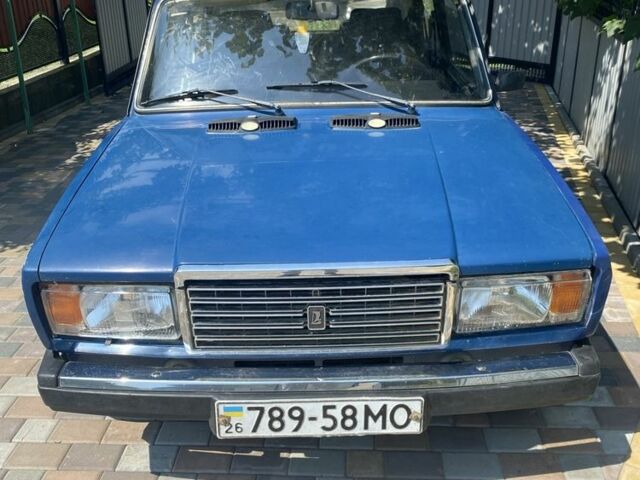 Синий ВАЗ 2107, объемом двигателя 1.6 л и пробегом 50 тыс. км за 850 $, фото 1 на Automoto.ua