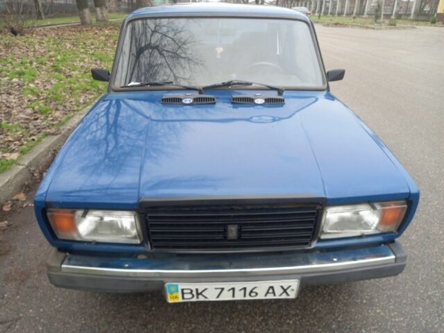 Синій ВАЗ 2107, об'ємом двигуна 3 л та пробігом 70 тис. км за 1400 $, фото 1 на Automoto.ua