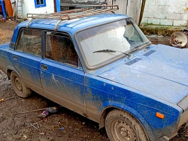 Синій ВАЗ 2107, об'ємом двигуна 1.6 л та пробігом 0 тис. км за 300 $, фото 1 на Automoto.ua