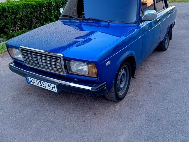 Синій ВАЗ 2107, об'ємом двигуна 1.5 л та пробігом 169 тис. км за 850 $, фото 1 на Automoto.ua