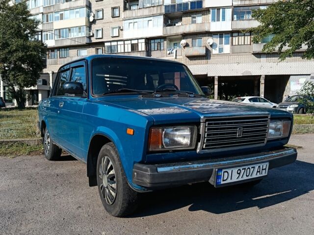 Синій ВАЗ 2107, об'ємом двигуна 0 л та пробігом 120 тис. км за 1300 $, фото 1 на Automoto.ua