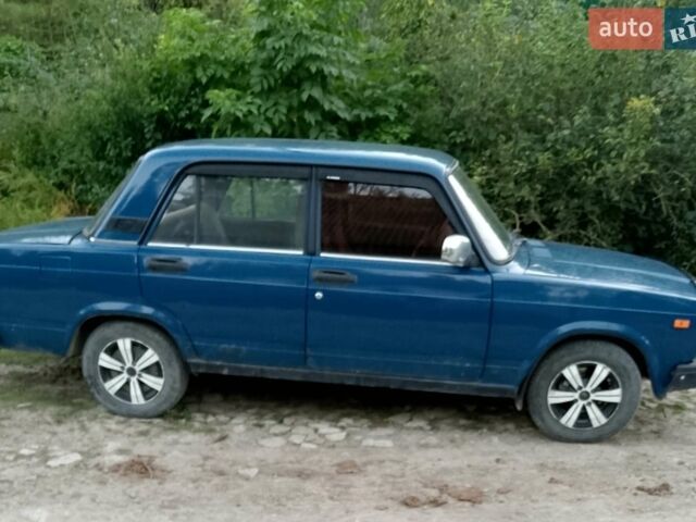 Синій ВАЗ 2107, об'ємом двигуна 1.5 л та пробігом 100 тис. км за 800 $, фото 1 на Automoto.ua