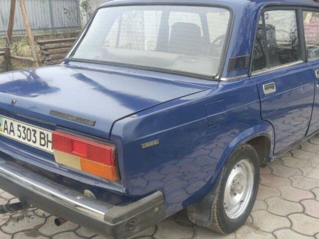 Синій ВАЗ 2107, об'ємом двигуна 1.57 л та пробігом 158 тис. км за 1200 $, фото 1 на Automoto.ua