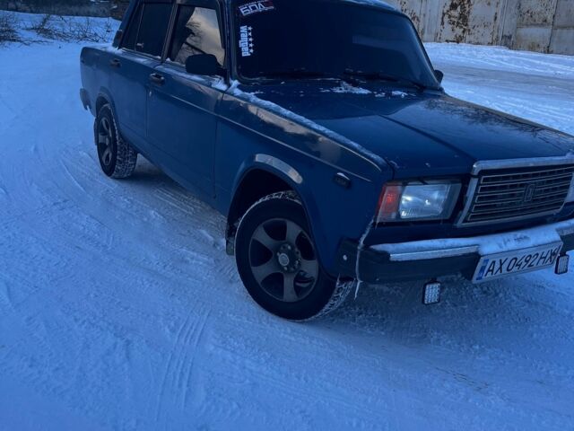 Синий ВАЗ 2107, объемом двигателя 1.5 л и пробегом 1000 тыс. км за 1298 $, фото 1 на Automoto.ua