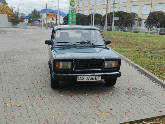 Синий ВАЗ 2107, объемом двигателя 1.5 л и пробегом 39 тыс. км за 1500 $, фото 1 на Automoto.ua