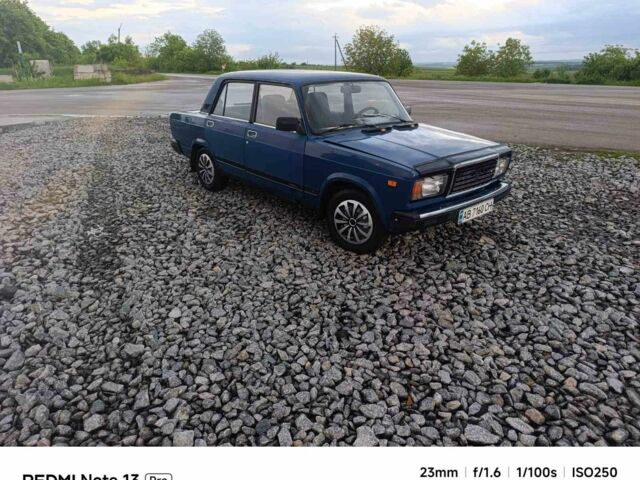 Синий ВАЗ 2107, объемом двигателя 1.6 л и пробегом 25 тыс. км за 950 $, фото 1 на Automoto.ua