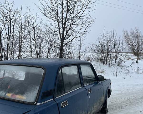 Синий ВАЗ 2107, объемом двигателя 1.5 л и пробегом 155 тыс. км за 500 $, фото 1 на Automoto.ua