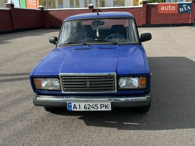 Синій ВАЗ 2107, об'ємом двигуна 1.45 л та пробігом 200 тис. км за 339 $, фото 1 на Automoto.ua