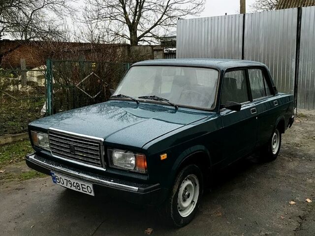 Синий ВАЗ 2107, объемом двигателя 1.5 л и пробегом 130 тыс. км за 1450 $, фото 1 на Automoto.ua