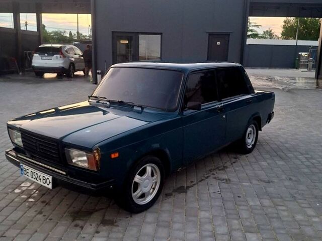 Синий ВАЗ 2107, объемом двигателя 1.6 л и пробегом 193 тыс. км за 1330 $, фото 1 на Automoto.ua