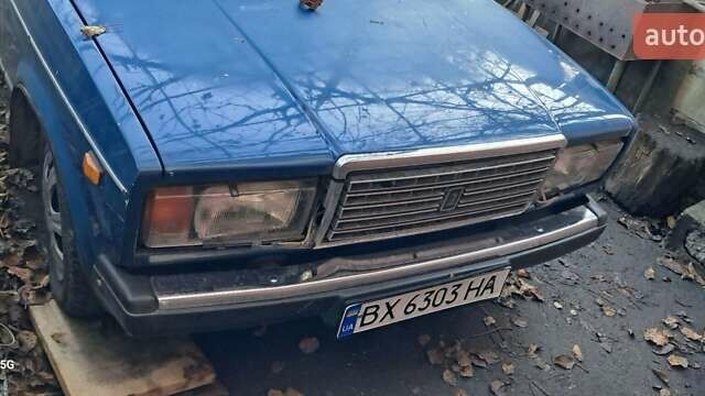 Синий ВАЗ 2107, объемом двигателя 1.49 л и пробегом 101 тыс. км за 1600 $, фото 1 на Automoto.ua