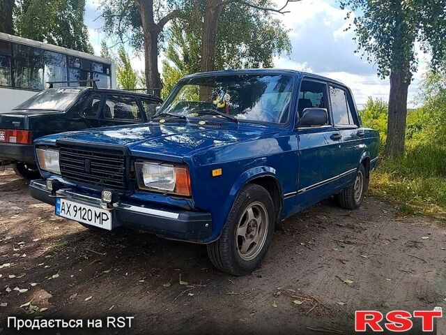 Синий ВАЗ 2107, объемом двигателя 1.6 л и пробегом 125 тыс. км за 1250 $, фото 1 на Automoto.ua
