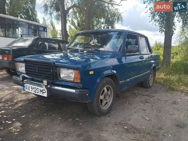 Синій ВАЗ 2107, об'ємом двигуна 1.45 л та пробігом 150 тис. км за 1300 $, фото 1 на Automoto.ua