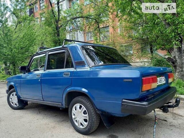Синій ВАЗ 2107, об'ємом двигуна 1.5 л та пробігом 58 тис. км за 1750 $, фото 1 на Automoto.ua