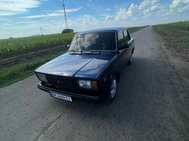 Синій ВАЗ 2107, об'ємом двигуна 1.5 л та пробігом 123 тис. км за 1407 $, фото 1 на Automoto.ua