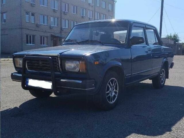 Синий ВАЗ 2107, объемом двигателя 1.6 л и пробегом 150 тыс. км за 1000 $, фото 1 на Automoto.ua
