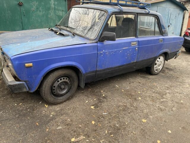 Синій ВАЗ 2107, об'ємом двигуна 0 л та пробігом 100 тис. км за 298 $, фото 1 на Automoto.ua