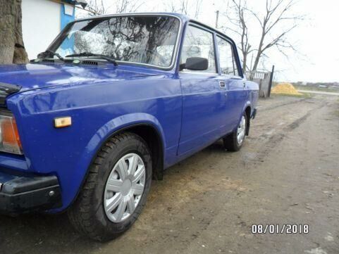Синій ВАЗ 2107, об'ємом двигуна 1.5 л та пробігом 111 тис. км за 1850 $, фото 1 на Automoto.ua