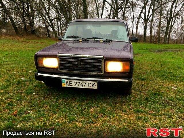 Синій ВАЗ 2107, об'ємом двигуна 1.2 л та пробігом 230 тис. км за 660 $, фото 1 на Automoto.ua