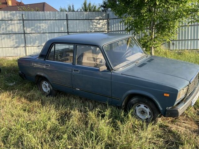 Синий ВАЗ 2107, объемом двигателя 0 л и пробегом 65 тыс. км за 350 $, фото 1 на Automoto.ua