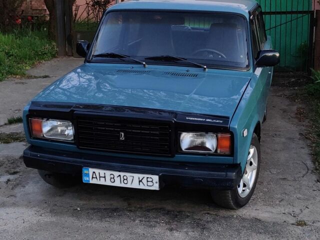 Синій ВАЗ 2107, об'ємом двигуна 1.5 л та пробігом 99 тис. км за 1300 $, фото 1 на Automoto.ua